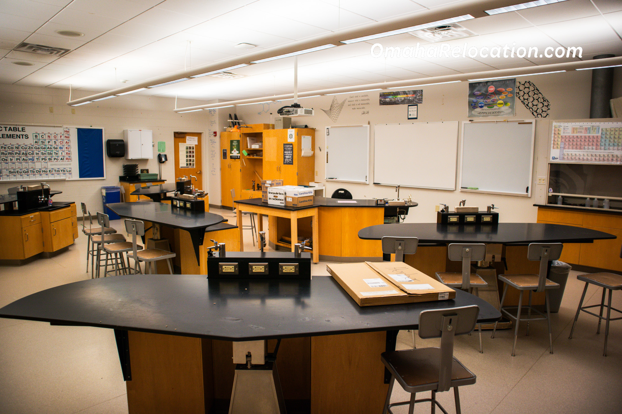 Science Lab Classroom at Brownell Talbot School